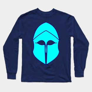 Corinthian helmet (aqua blue) Long Sleeve T-Shirt